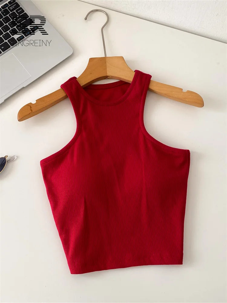 Women's Candy Color Bodycon Camisole