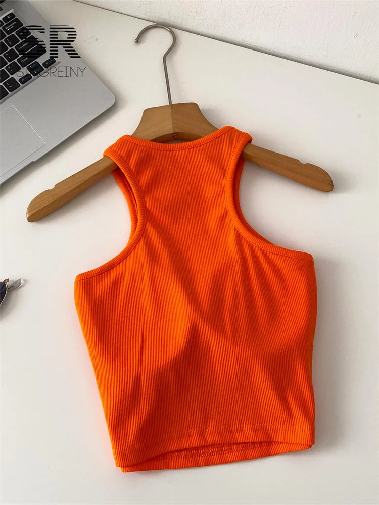 Women's Candy Color Bodycon Camisole