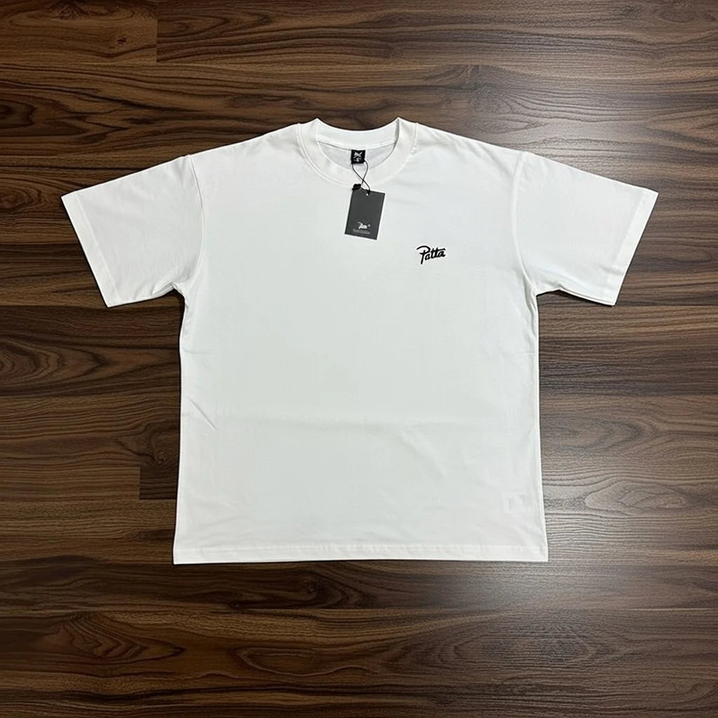 Palm Tree Star Print Streetwear T-Shirt