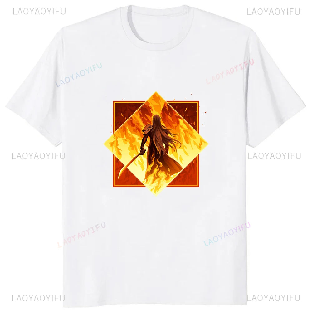 Final Fantasy Cloud Strife Graphic T-Shirt