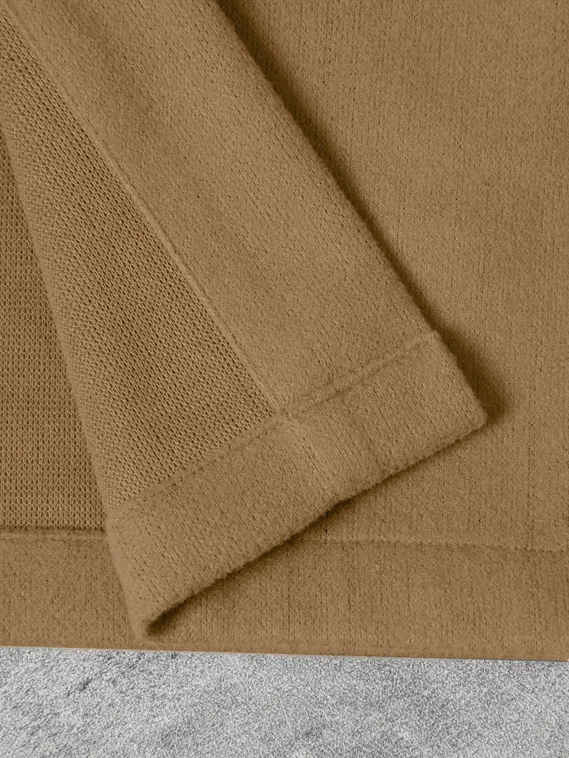 Men's Lapel Woolen Jacket