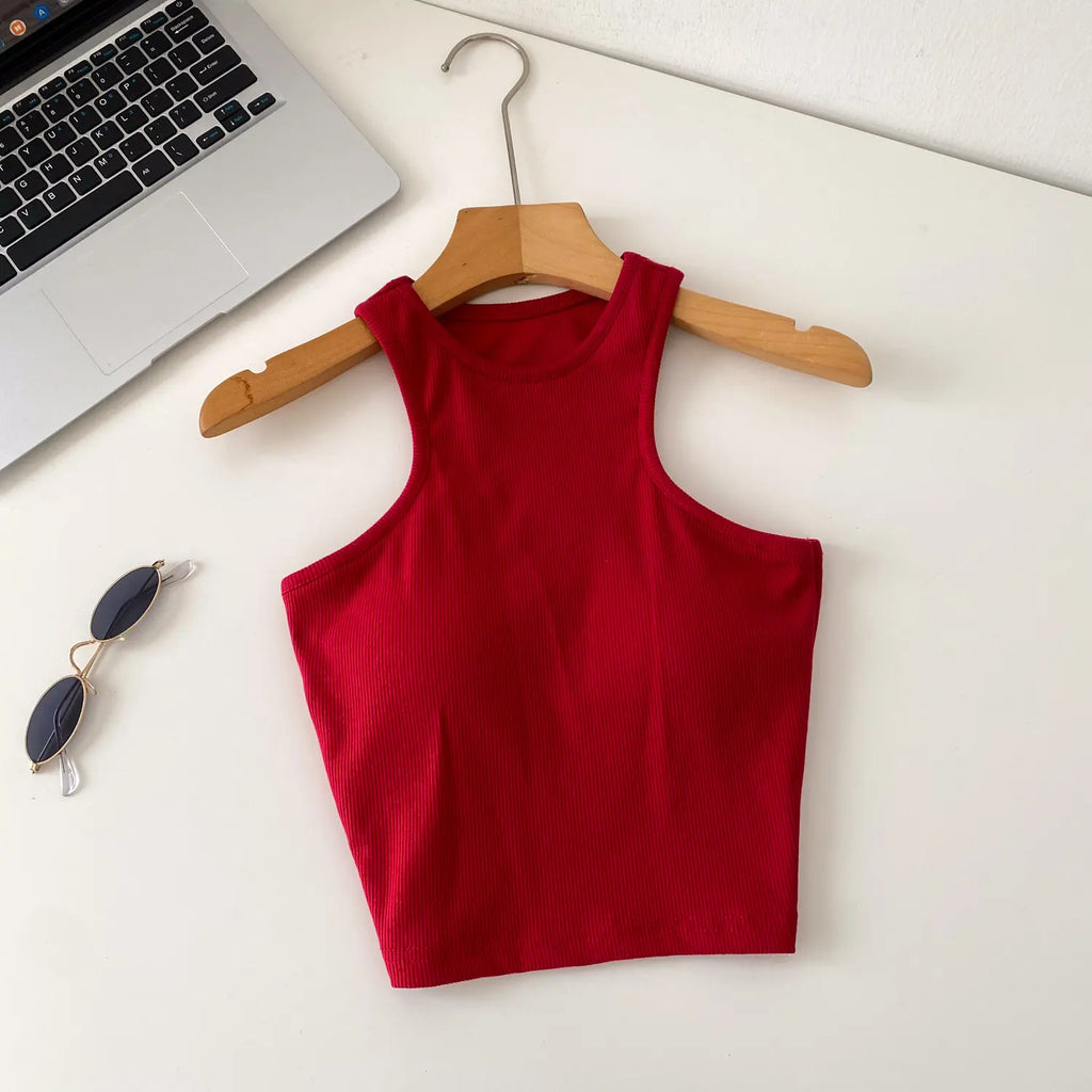 Women's Candy Color Bodycon Camisole