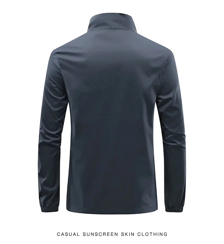 Men's Ultralight Zip-Up Skin Windbreaker