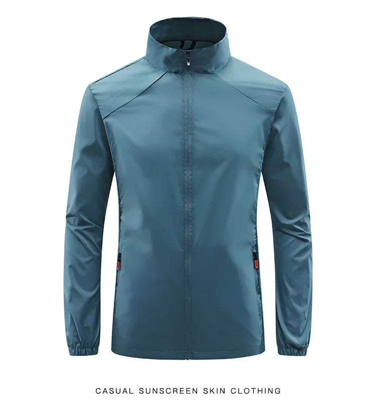 Men's Ultralight Zip-Up Skin Windbreaker