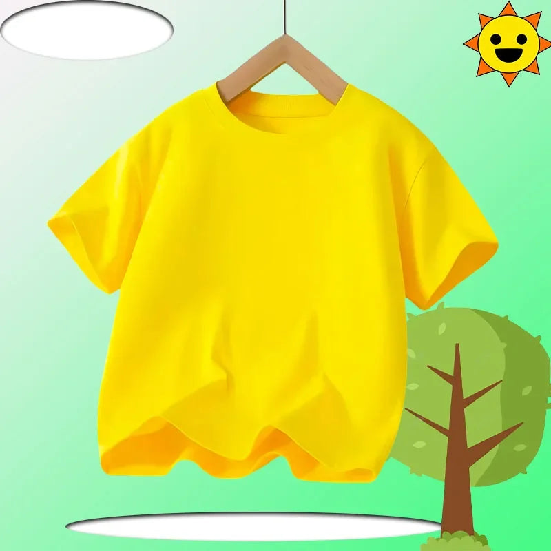 Lightning McQueen Number T-Shirt Simple Basic Toddler Short Sleeve Anime Trend Anime Cartoon Summer Tops Birthday Clothes Gift