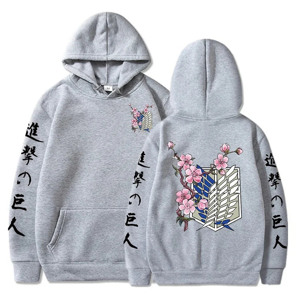 Attack on Titan Wings of Liberty Anime Hoodie