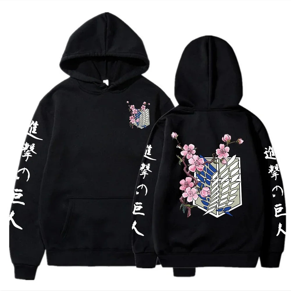 Attack on Titan Wings of Liberty Anime Hoodie