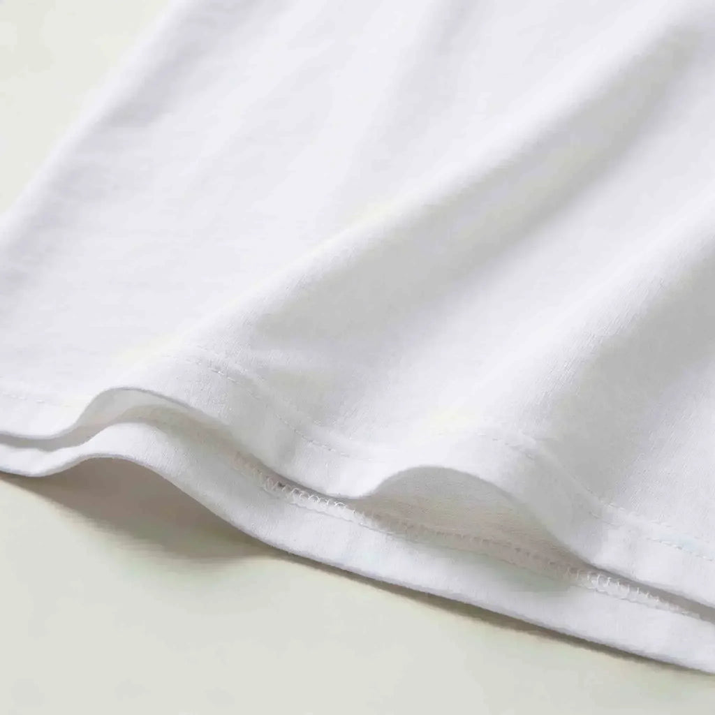 Men's Embroidered Cotton Round Neck T-Shirt