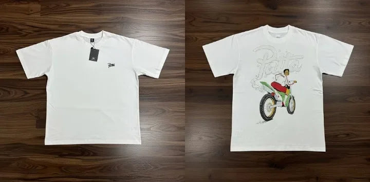 Palm Tree Star Print Streetwear T-Shirt