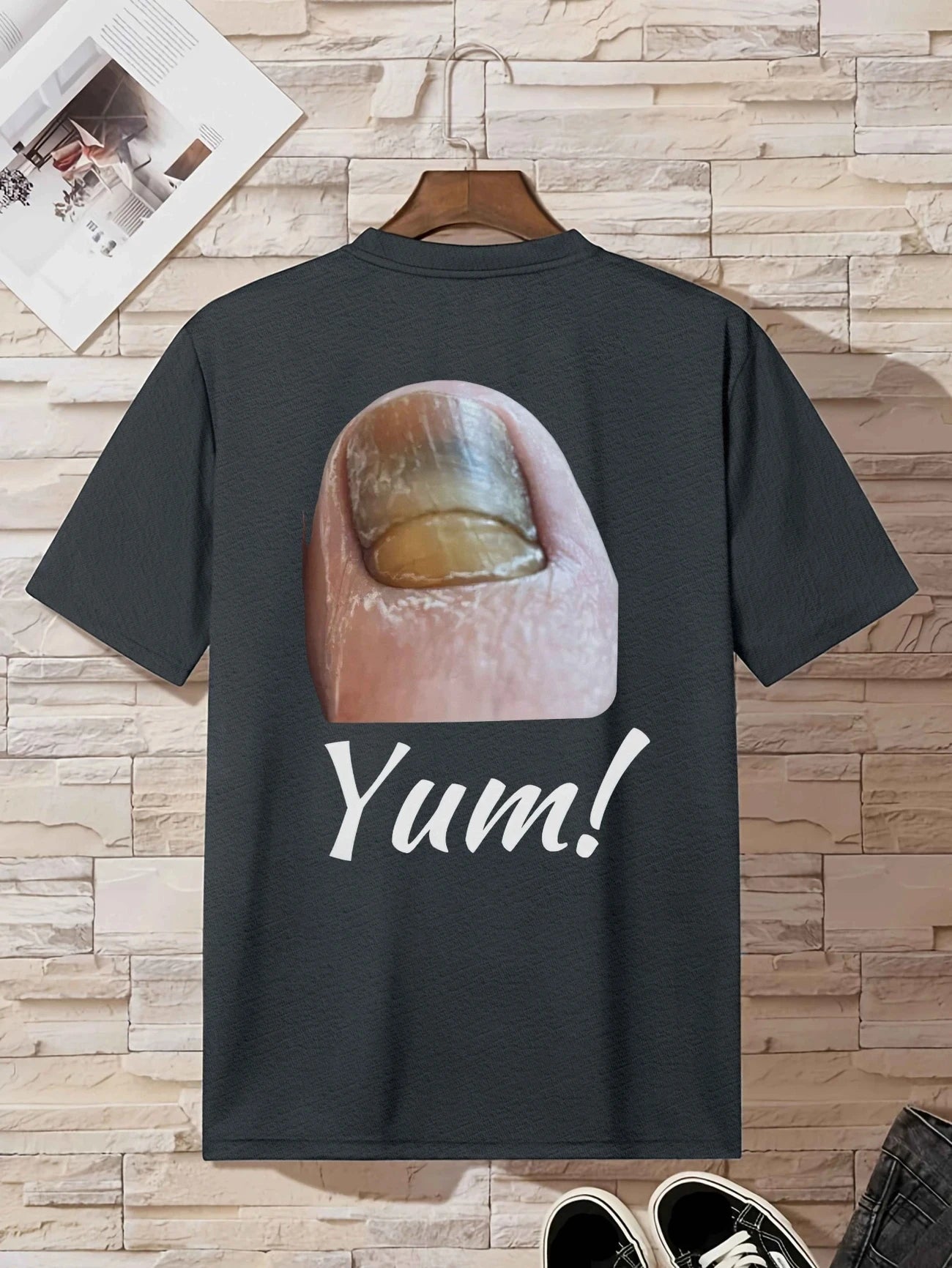 Men's Abstract Art Print T-Shirt