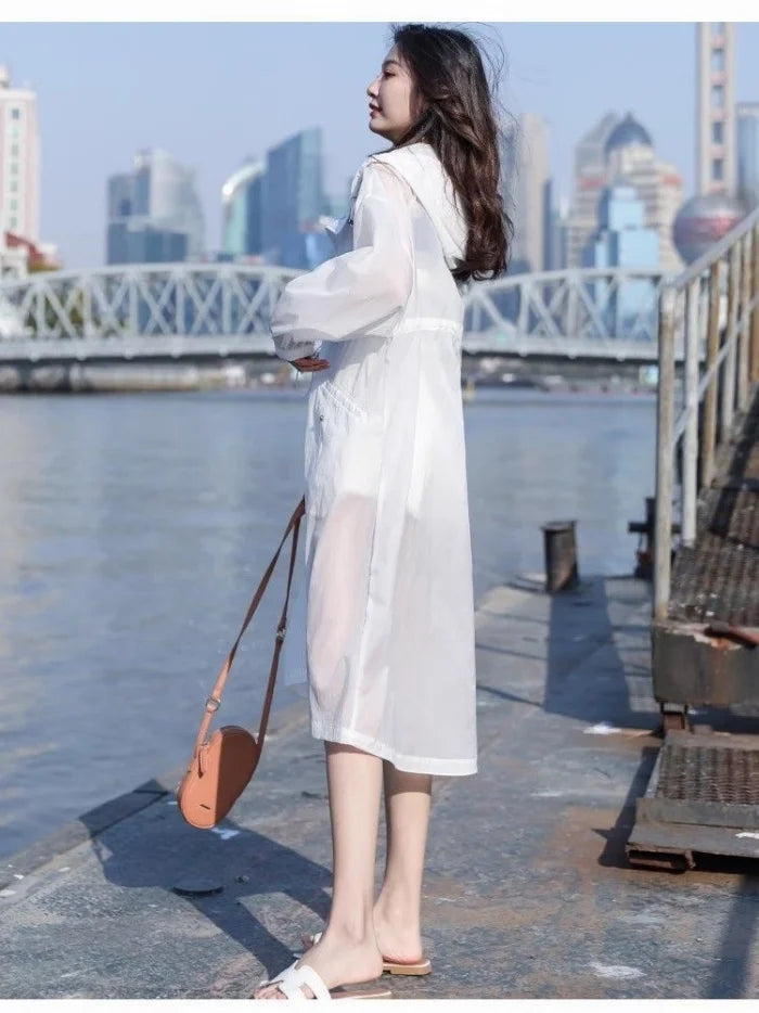 Women's Lightweight Korean Style Sun Coat