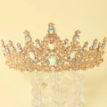 1 Piece of Multi-Color Crown Headband Suitable for Girls to Wear at Birthday Parties and Wedding Performances