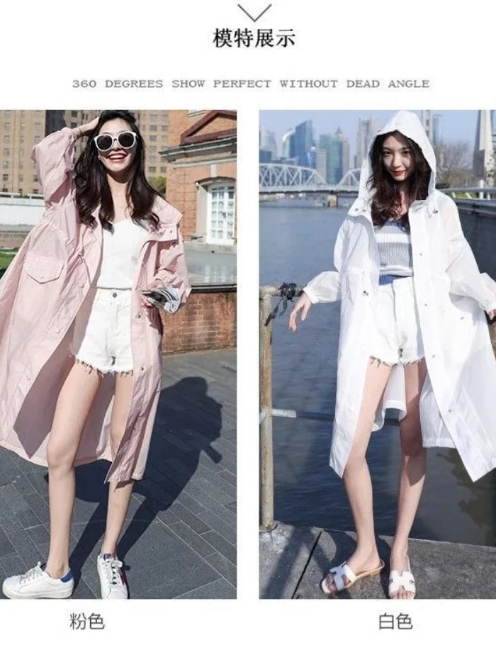 Women's Lightweight Korean Style Sun Coat