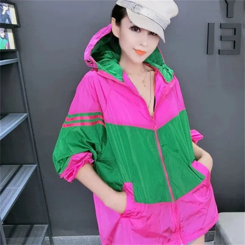 Women's UV Protection Hooded Sun Jacket