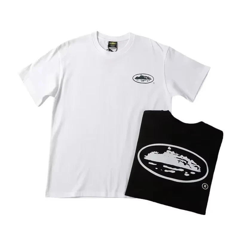 Boat Print Short Sleeve T-Shirt