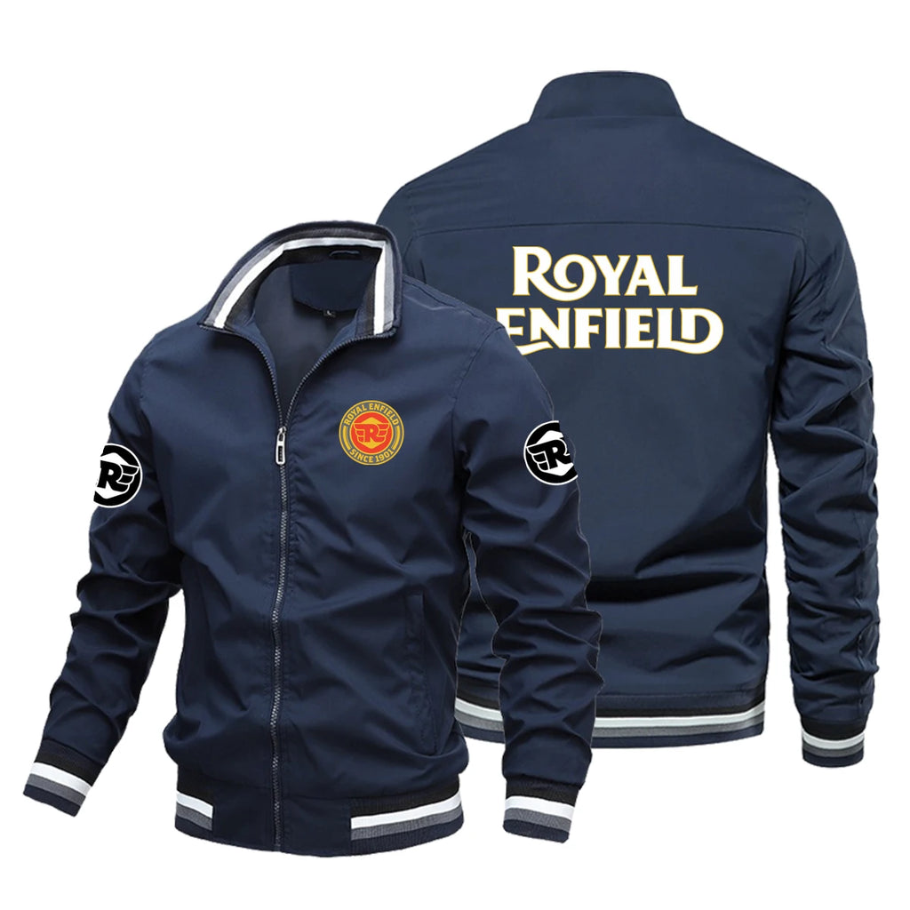 Retro Motorcycle Racing Windbreaker Jacket