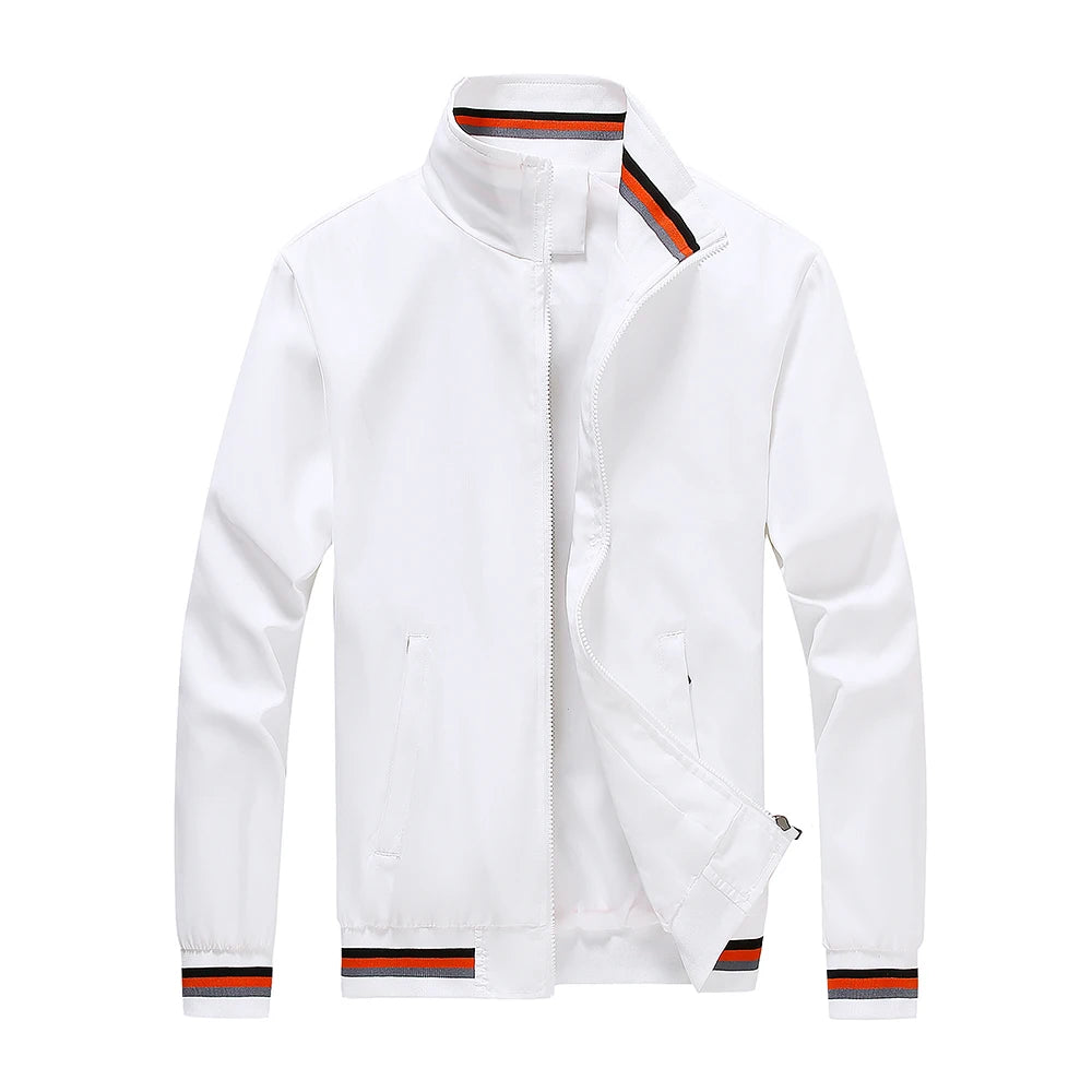 Retro Motorcycle Racing Windbreaker Jacket