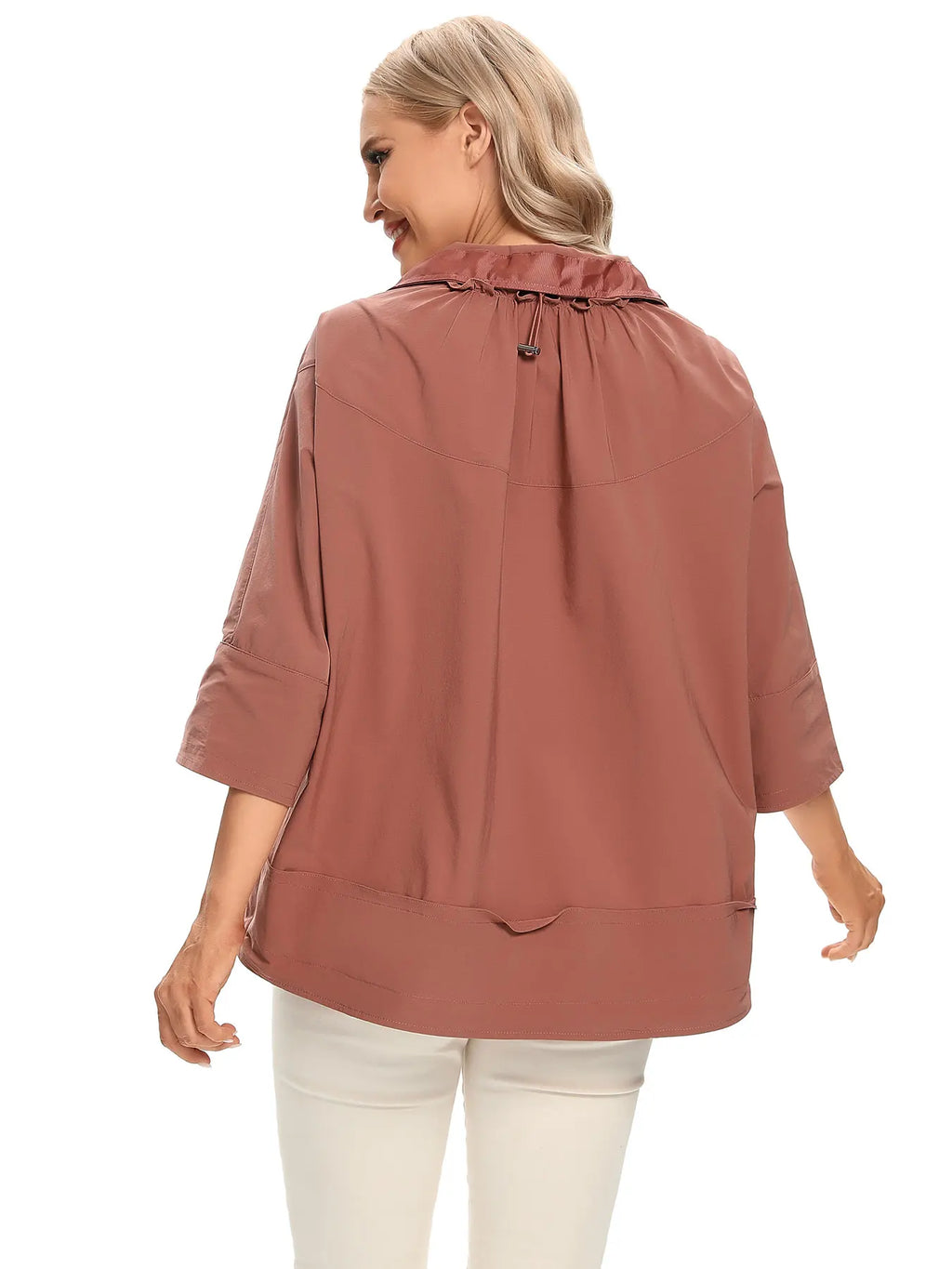 Women's Woven Casual Windbreaker