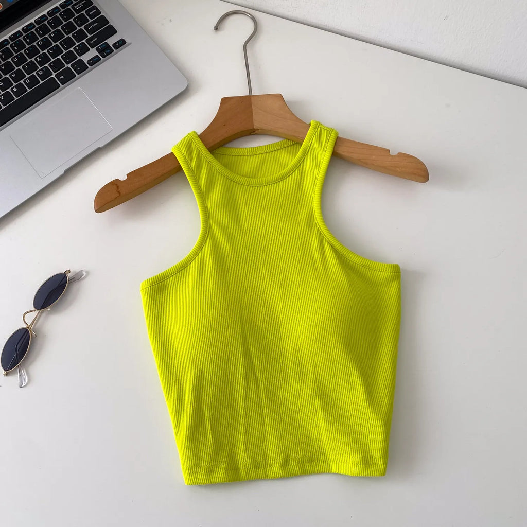 Women's Candy Color Bodycon Camisole
