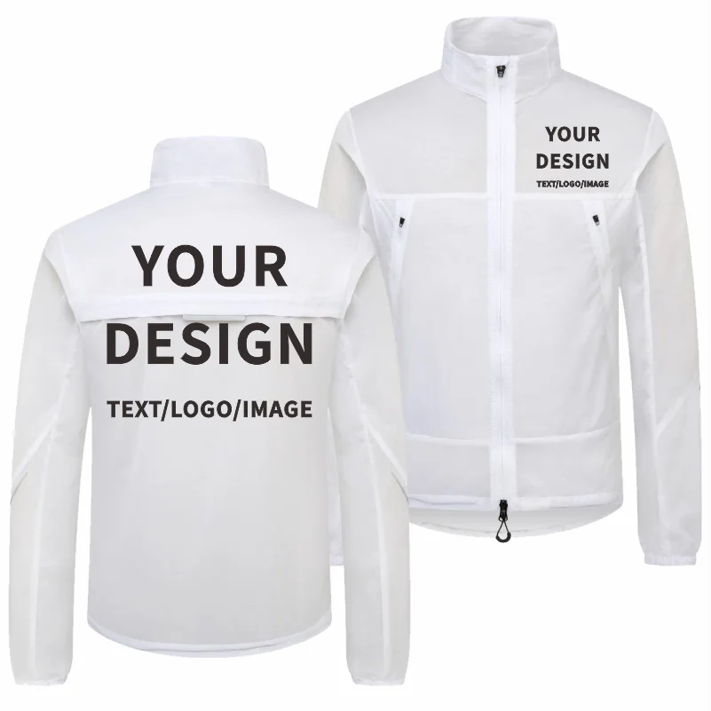 Custom Logo Sun Protection Cycling Jacket