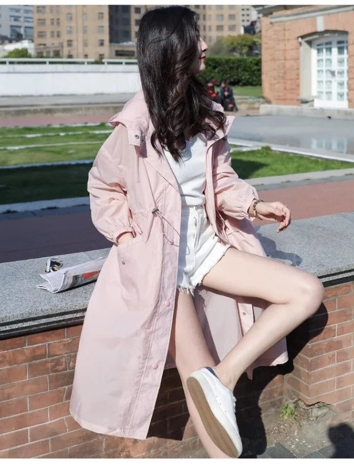 Women's Lightweight Korean Style Sun Coat