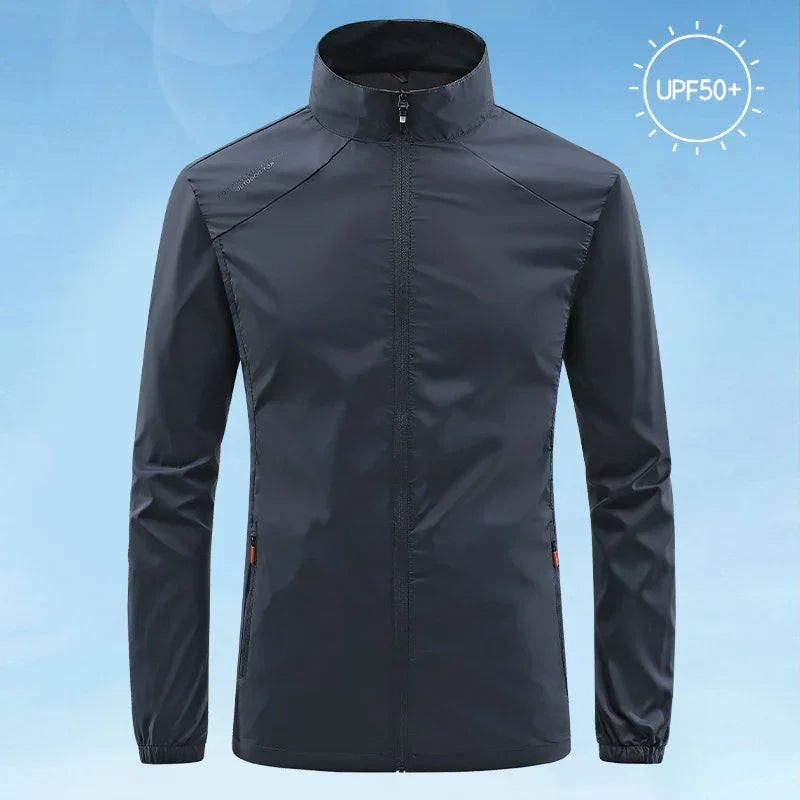 Men's Ultralight Zip-Up Skin Windbreaker