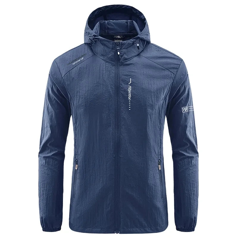 Men's Ultralight Hooded Sun Protection Jacket