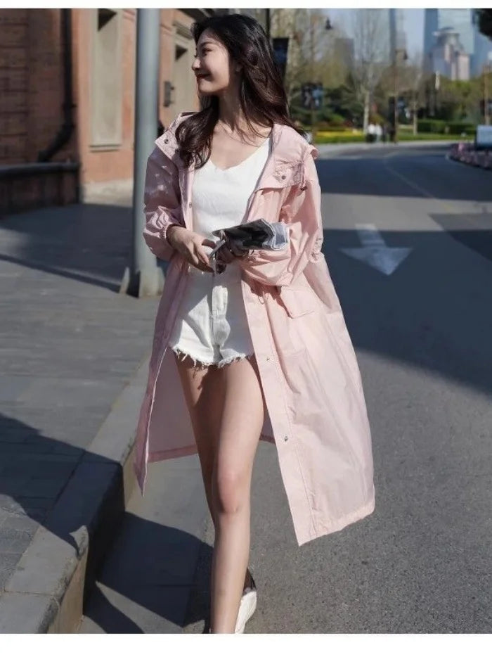 Women's Lightweight Korean Style Sun Coat