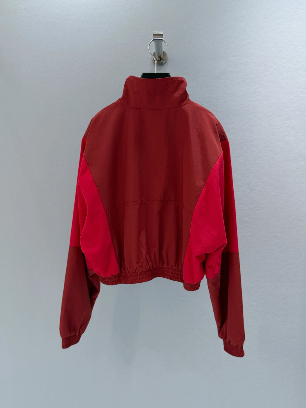 Women's Zip-Up Lantern Sleeve Windbreaker