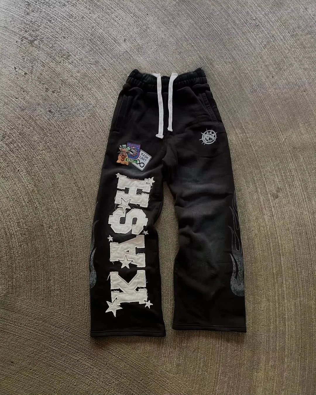 Men's Gothic 3D Print Straight Leg Pants
