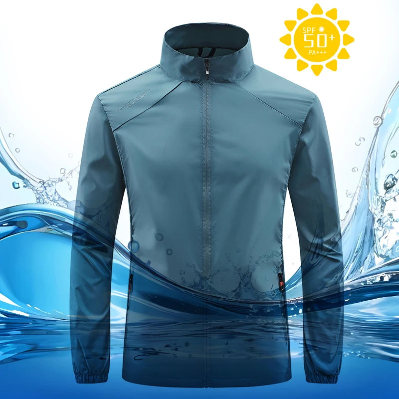 Men's Ultralight Zip-Up Skin Windbreaker