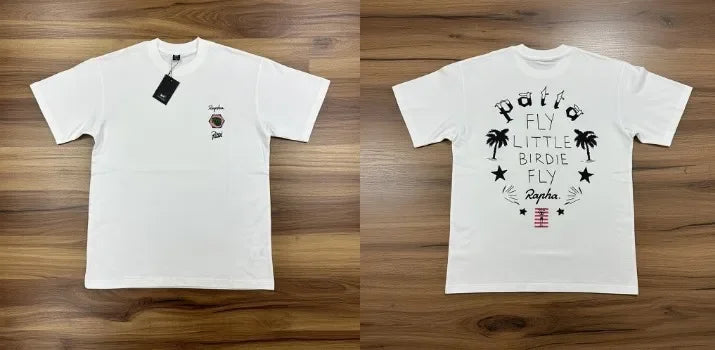 Palm Tree Star Print Streetwear T-Shirt