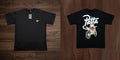 Palm Tree Star Print Streetwear T-Shirt