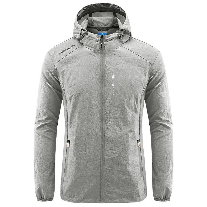 Men's Ultralight Hooded Sun Protection Jacket