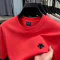Men's Breathable Cotton Embroidery T-Shirt