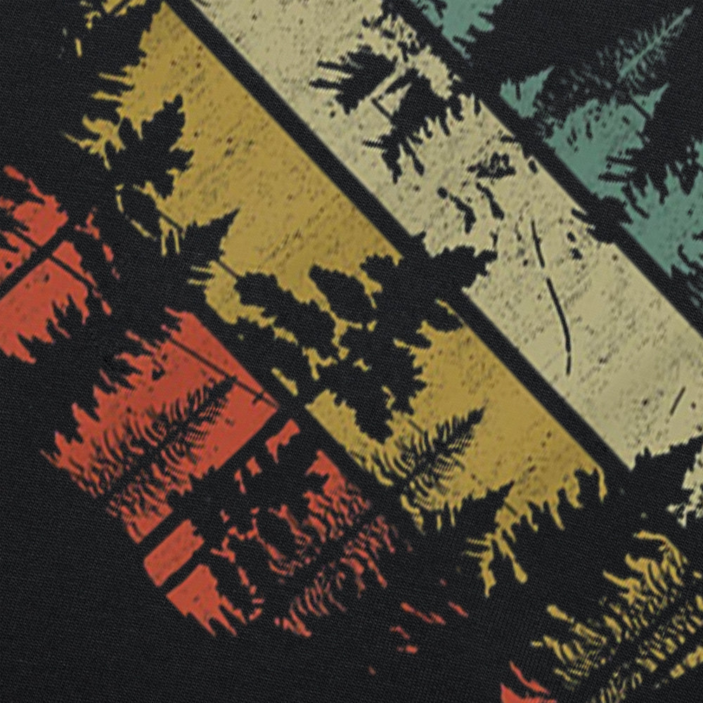 Retro Nature Forest Graphic T-Shirt