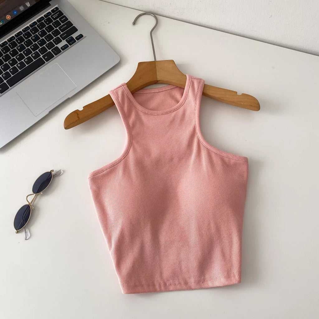 Women's Candy Color Bodycon Camisole
