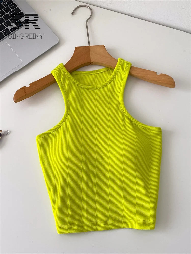 Women's Candy Color Bodycon Camisole