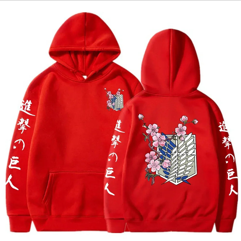 Attack on Titan Wings of Liberty Anime Hoodie