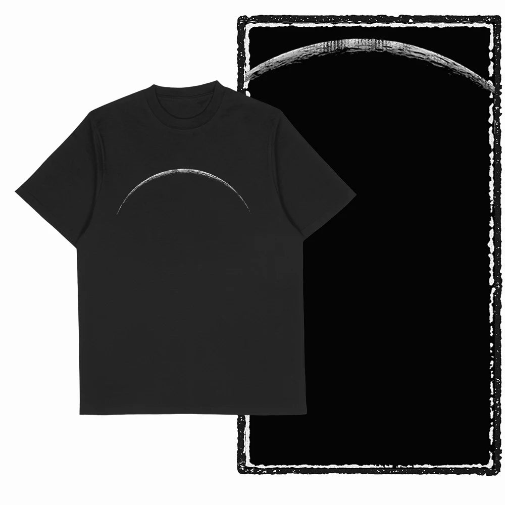 Men's Astronaut Moon Print Graphic T-Shirt