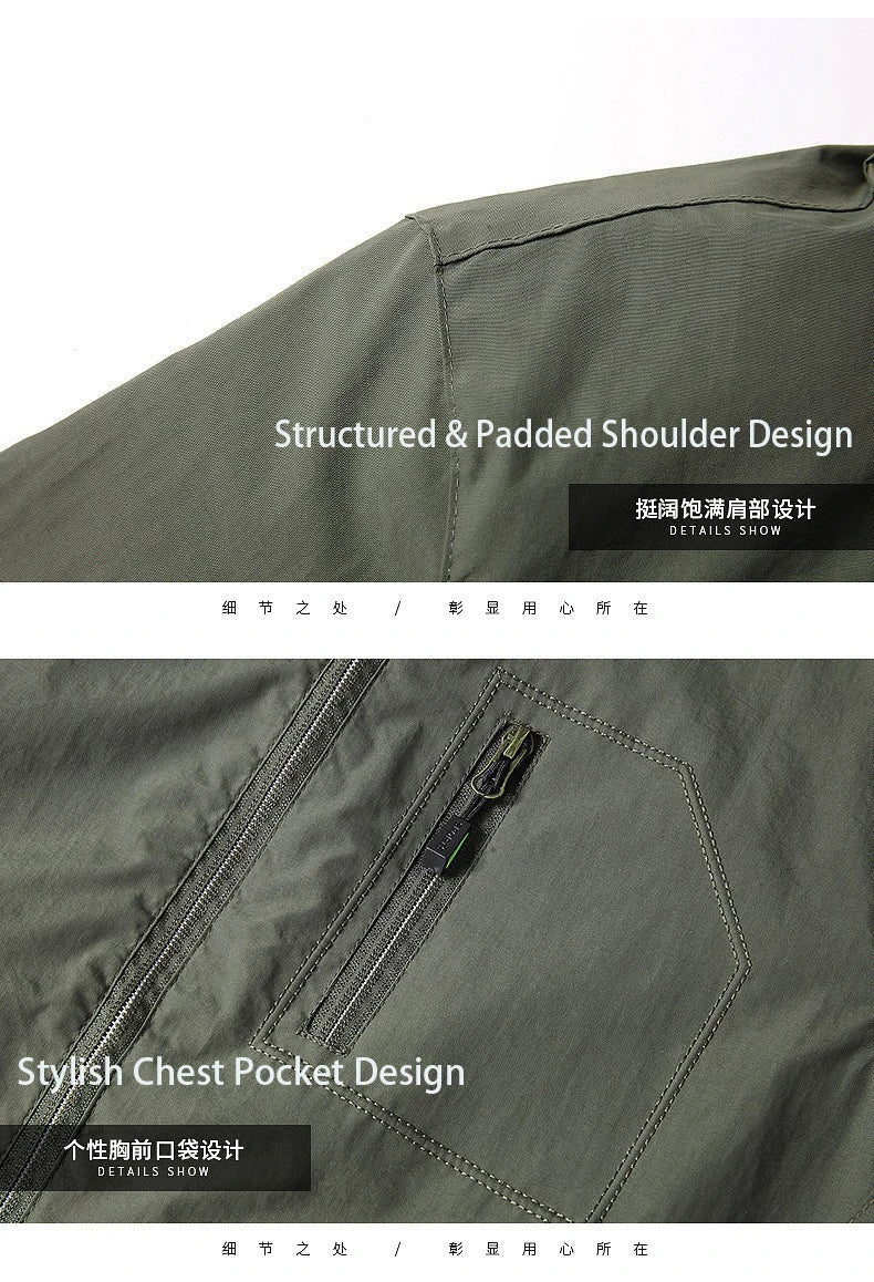 Men's Windproof Waterproof Motorcycle Jacket