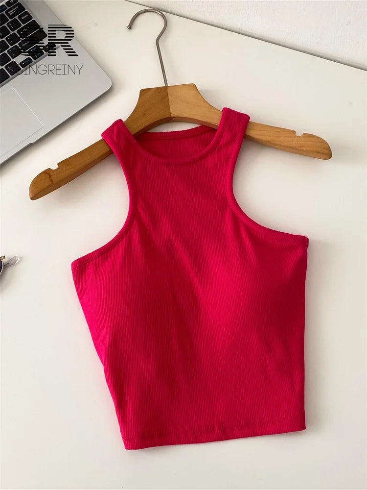 Women's Candy Color Bodycon Camisole