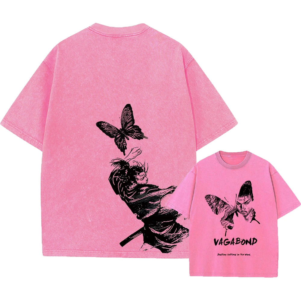 Vagabond Miyamoto Musashi Washed Graphic T-Shirt