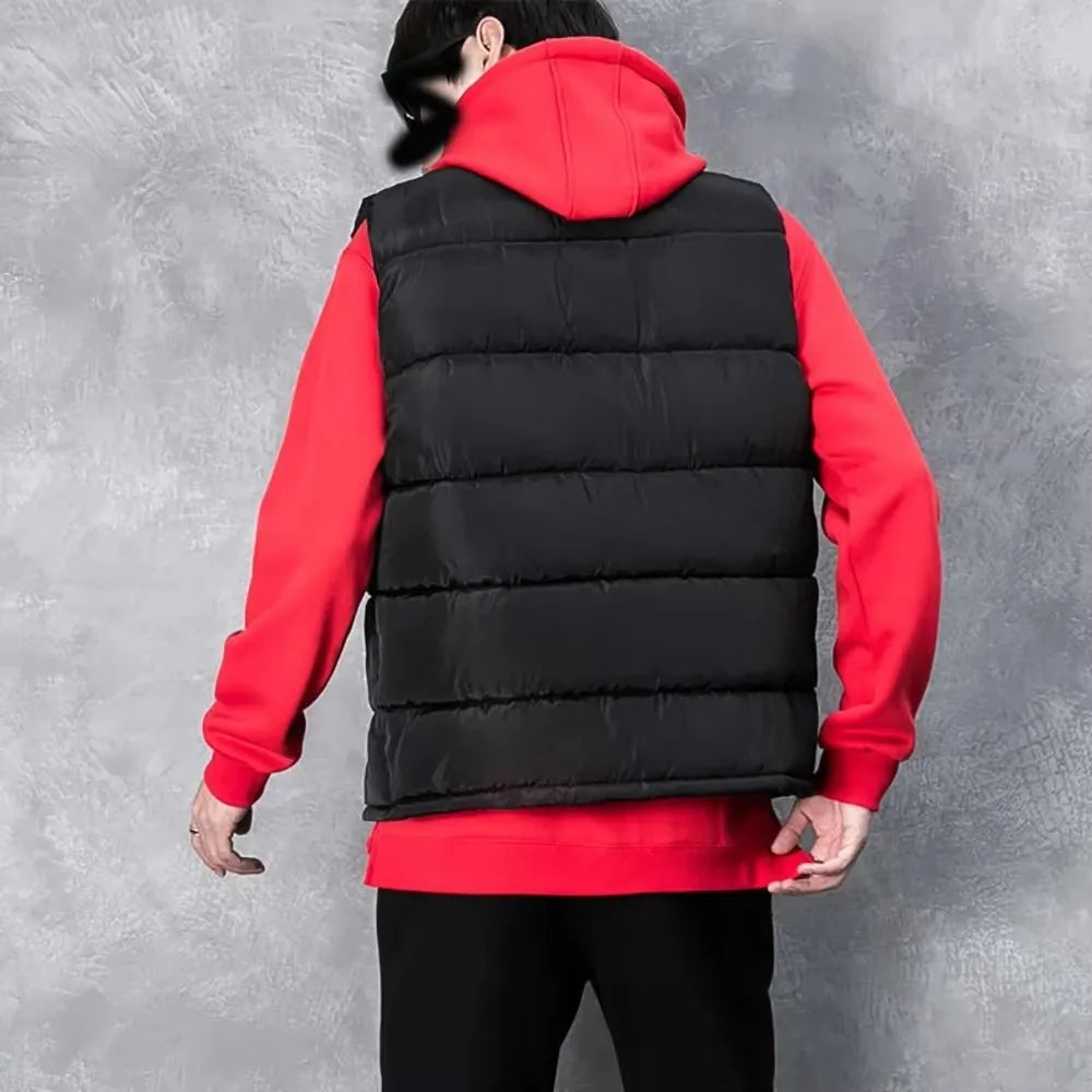 Men's Warm Waterproof Sleeveless Vest Jacket