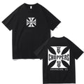 West Coast Motorcycle Print T-Shirt