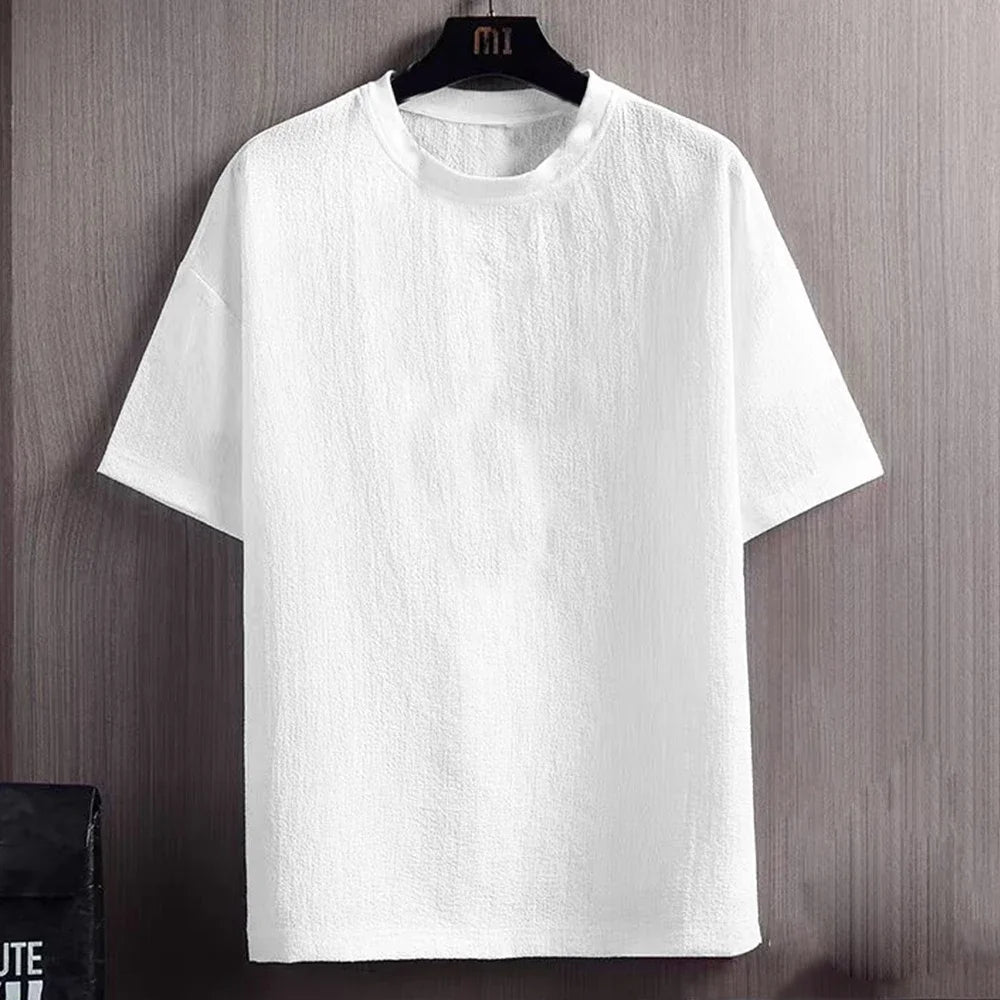 Men's Anti-Wrinkle Loose Casual T-Shirt