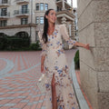 Women's Floral Sling Maxi Dress