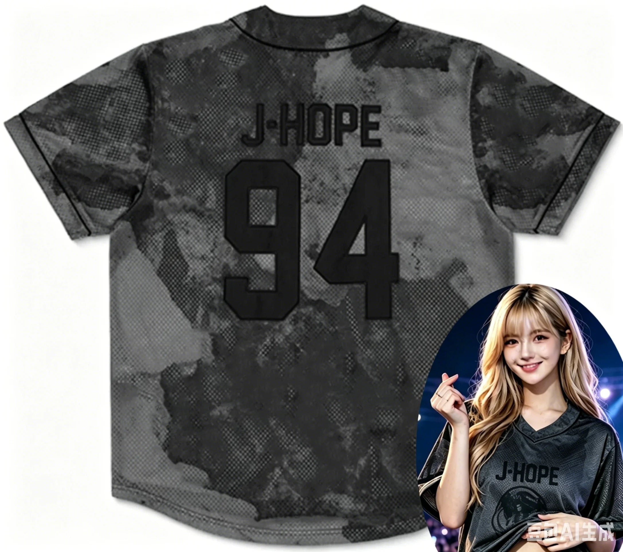 2026 Men Women KPOP #97 V-neck T-shirt Personalize Print Teen Daily Sports Jersey Suitable for Street Dance Family Matching Kids