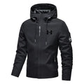 Men's Hooded Zip-Up Windbreaker