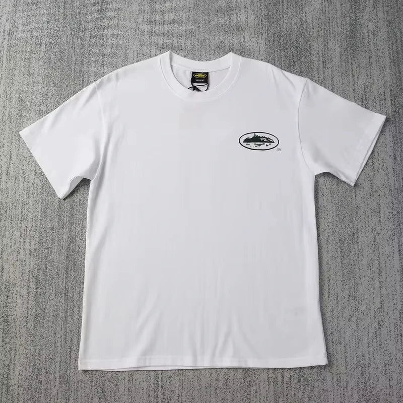 Boat Print Short Sleeve T-Shirt